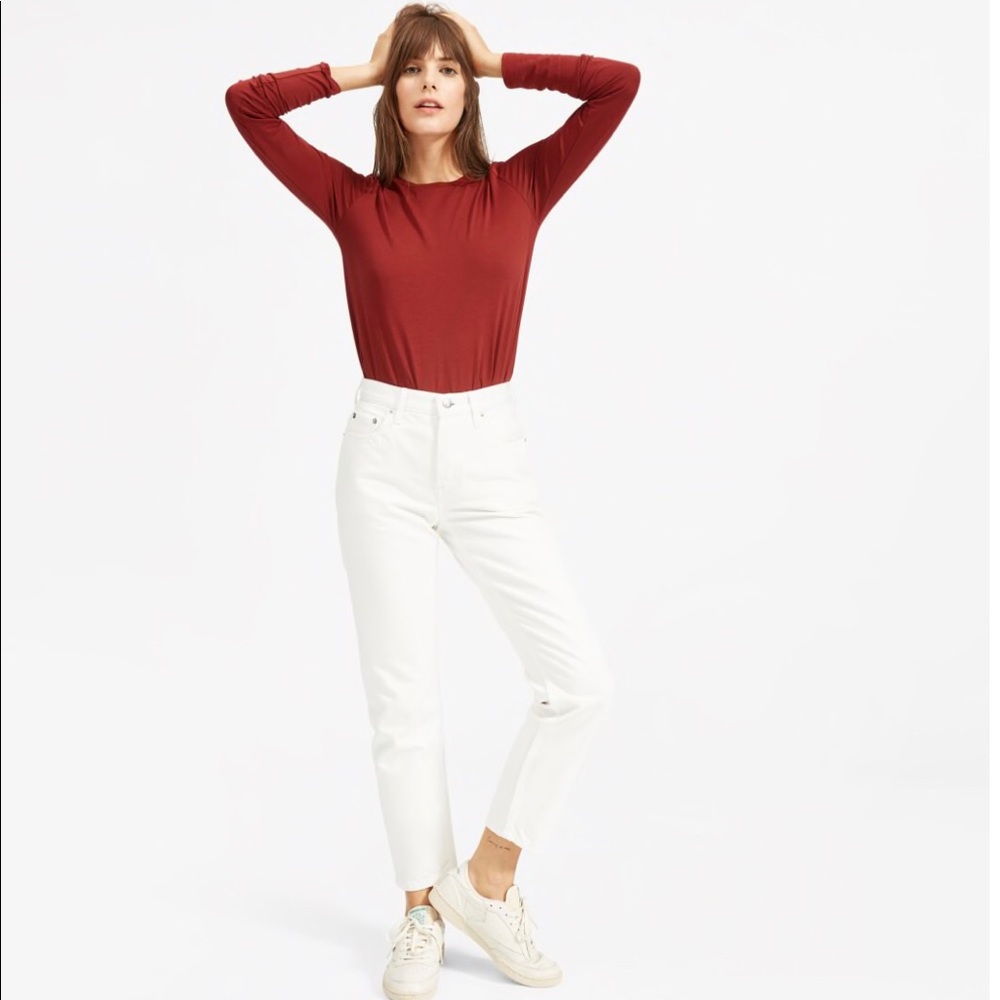 Everlane 90s Cheeky High Rise Straight Jean 24